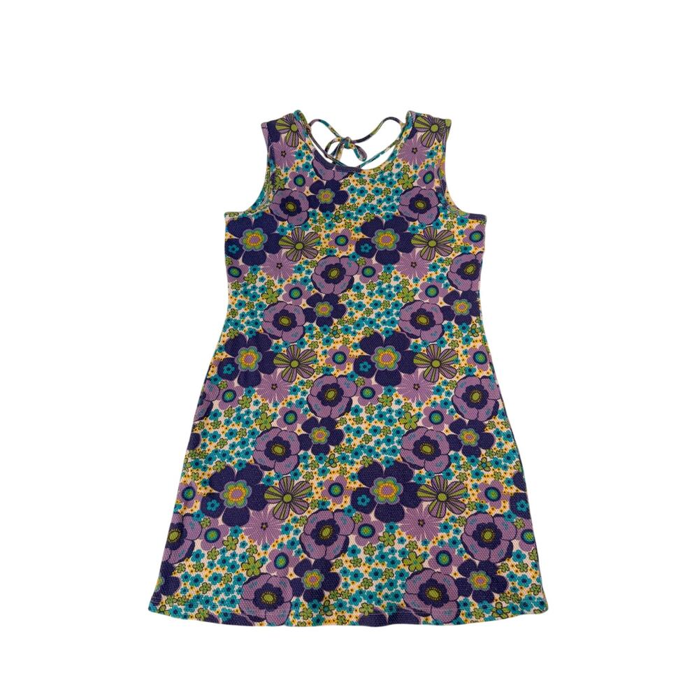Vintage Y2K Limited Too Girls Retro Floral Shift Dress Size 16 XL